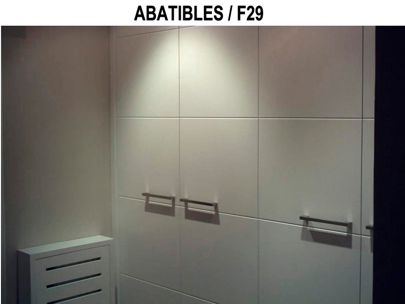 Abatibles 29